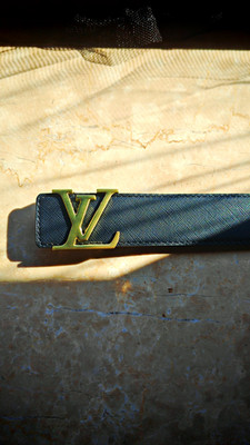 Louis Vuitton Black Belt                Size:110cm