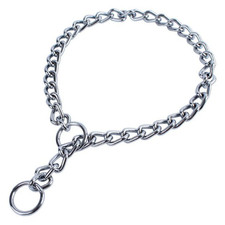 Pet P Snake Chain Collar Dog Choke Collar Stainless Steel Ship Chain for Dogs Ad