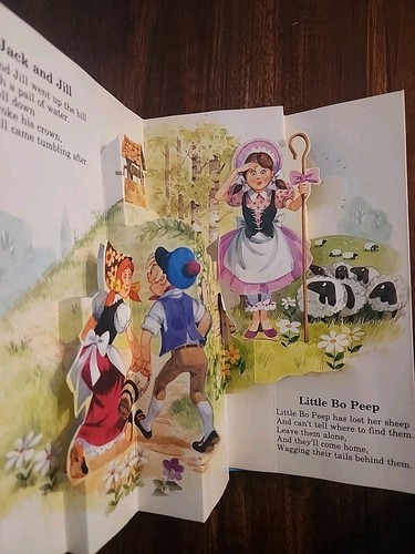 Mother Goose A Pop-Up Book (Hardcover, 1987) Vintage - Picture 7 of 8
