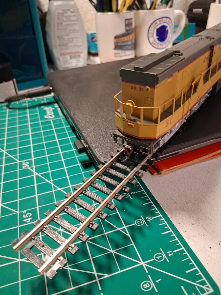 Locomotiva a diesel Athearn 88676 escala HO Union Pacific U50 #51 EX/caixa - Imagem 4 de 4