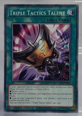 Triple Tactics Talent - Common - L26D-ENX21 - Legendary Modern Decks 2026 EN/NM