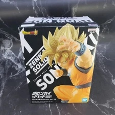 Dragon Ball Super Saiyan Son Goku Zenkai Solid Vol.1 Figure New In Damaged Box
