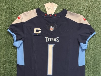 Authentic Cam Ward Tennessee Titans Nike Vapor F.U.S.E. Elite
