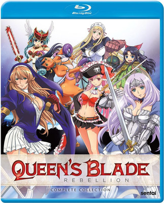 Queen's Blade season 3: Rebellion / NEW anime on Blu-ray from Sentai