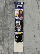 Freetress Water Wave Crochet Hair 22  1B Black Curl Braid