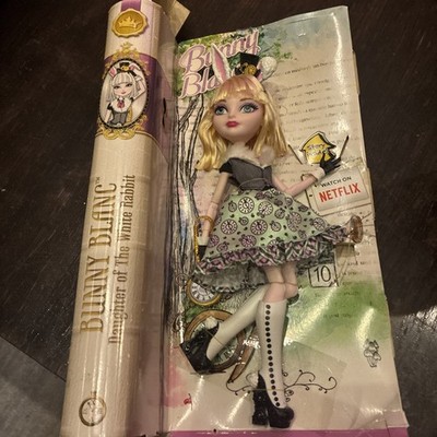 Bunny Blanc Royal Ever After High Doll Mattel 2014 Damaged Box But Still Attatch