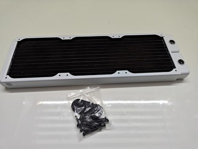 Alphacool HPE-30 Full Copper 360mm Radiator - White