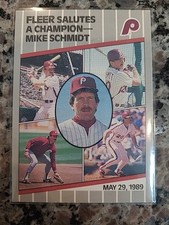 MLB HOF 1989 Fleer Update #U-131 Mike Schmidt PHILIDELPHIA PLILLIES
