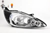 Scheinwerfer Passend FüR Ford Ka 09 02/ 09- Rechts Beifahrerseite + Leuchtmittel