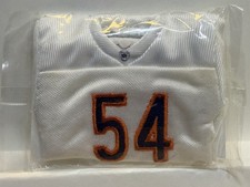 2005 Upper Deck Mini Jersey Brian Urlacher #54 White NFL  Chicago Bears Sealed
