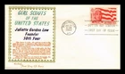 DR JIM STAMPS US COVER GIRL SCOUTS 50TH ANNIVERSARY FDC KHOL KRAFT CACHET