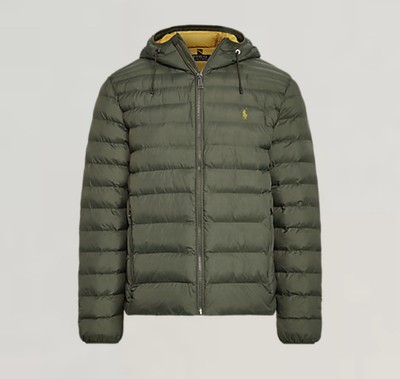 Chaqueta Polo Ralph Lauren Impermeable Con Capucha Para Hombre