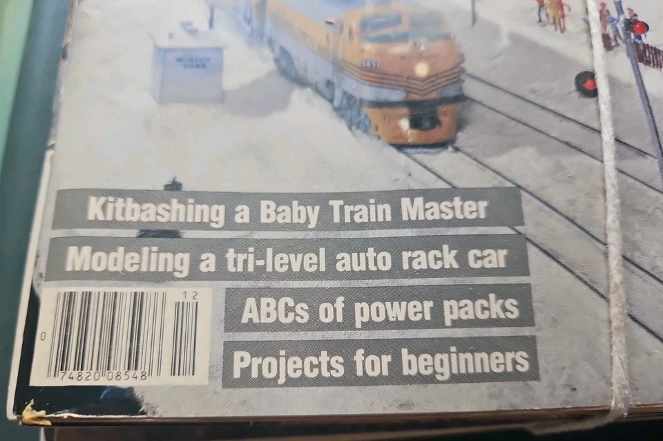 MODEL Railroader Magazine LOT 12 Complete Year January - December 1986 VG Cond.  - Image 3 of 4