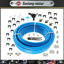 3/4" Pipe x 100 FT M7500 New Compressed Air Piping Tubing System Master Kit New
