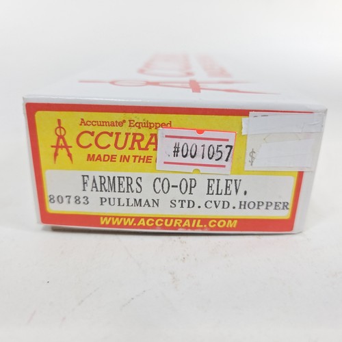 Kit de tolva cubierta Accurail HO Scale Farmers Coop NAHX #46967 3 bahías | Zustand: Used