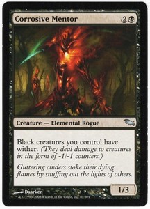 Corrosive Mentor Shadowmoor 61 Uncommon MTG