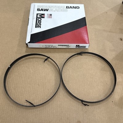 2x MK Morse Band Saw Blade 7' 9'' x 3/8''  .025  6H Quick Silver HB 15053392 USA