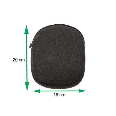 Schutztasche Tragetasche für Headset Jabra Engage 55 65 75 Tragehülle aus Filz