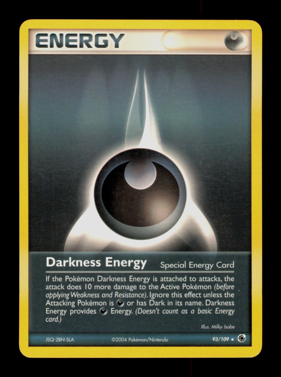 Darkness Energy 93/109 Pokemon Ruby And Sapphire Trainer Trading Card TCG