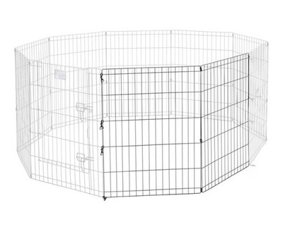 MidWest Homes for Pets Universal Pet Playpen 2-Panel Extension Kit | Fits Metal