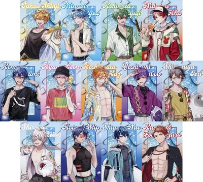 Virtual YouTuber Atatakunaru Postcard Set of 13 Animeit Cafe 10x14.8cm