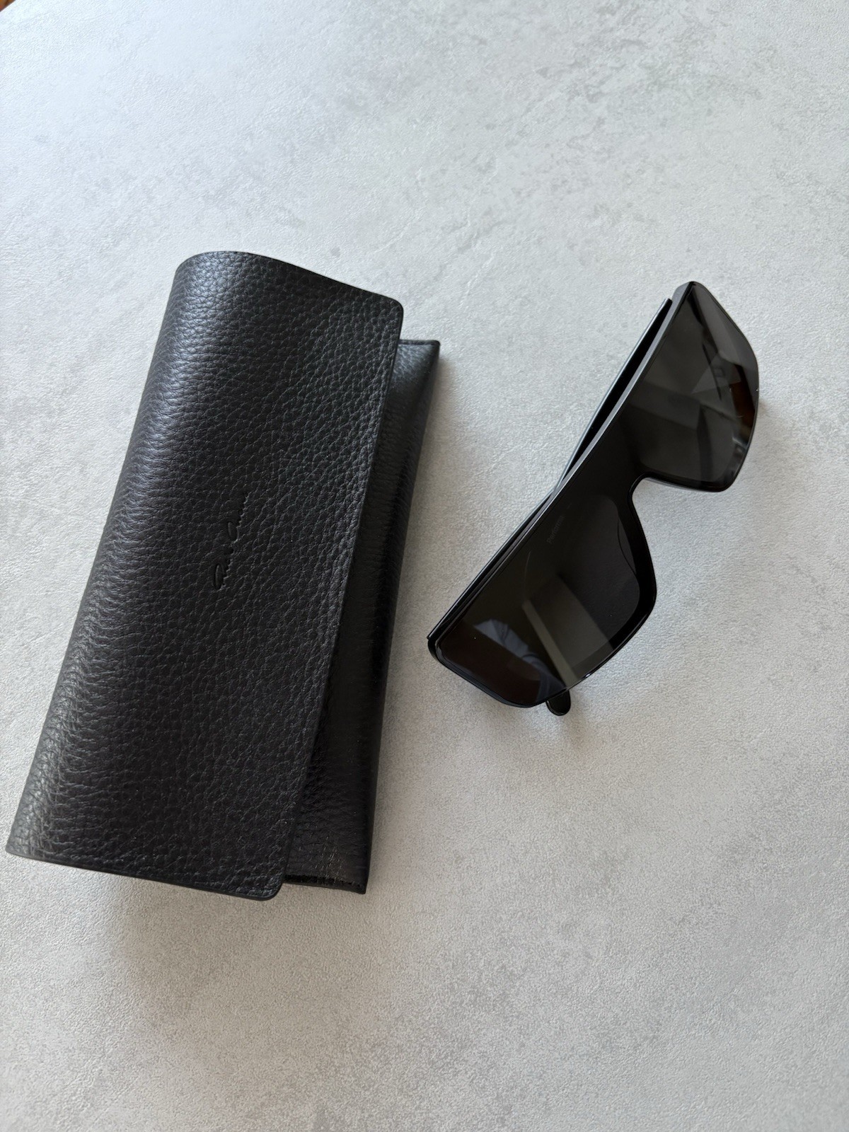 Rick Owens Performa 70MM Rectangular Sunglasses - image 6