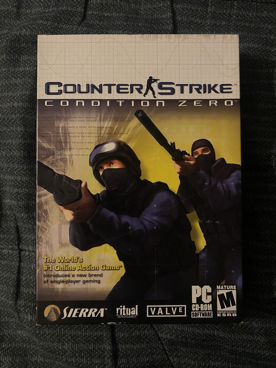 Sealed Counter-Strike Condition Zero (Small Box) | eBay
