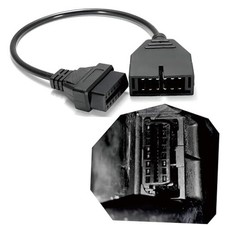 1 PC OBD1 Scanner Connector, 12 Pin to OBD1 to OBD2 16 Pin Diagnostic
