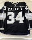 Los Angeles Kings game issued jersey Arthur Kaliyev 2020-2021 season MIC — photo 2