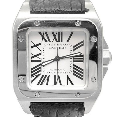 Cartier Uhr Santos 100 Stahl (mittel) L759496 146391942
