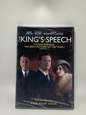 The King's Speech DVD New Sealed - Free Shipping