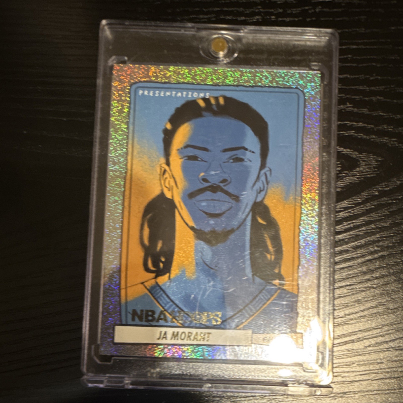 2023-24 Panini NBA Hoops Presentations Insert Ja Morant #5 Memphis Grizzlies