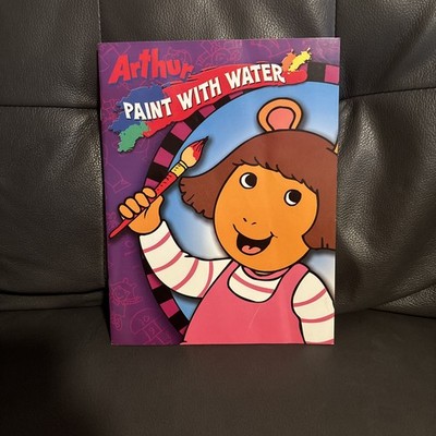 2003 PBS Arthur Coloring Book Paint With Arthur
