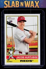 2025 Topps Heritage Jacob Hurtubise #124 Reds