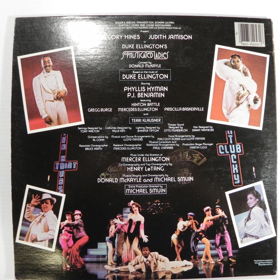 Duke Ellington's Sophisticated Ladies 1981 Gatefold Dbl Vinyl LP RCA Red Seal EX - Image 2 of 4