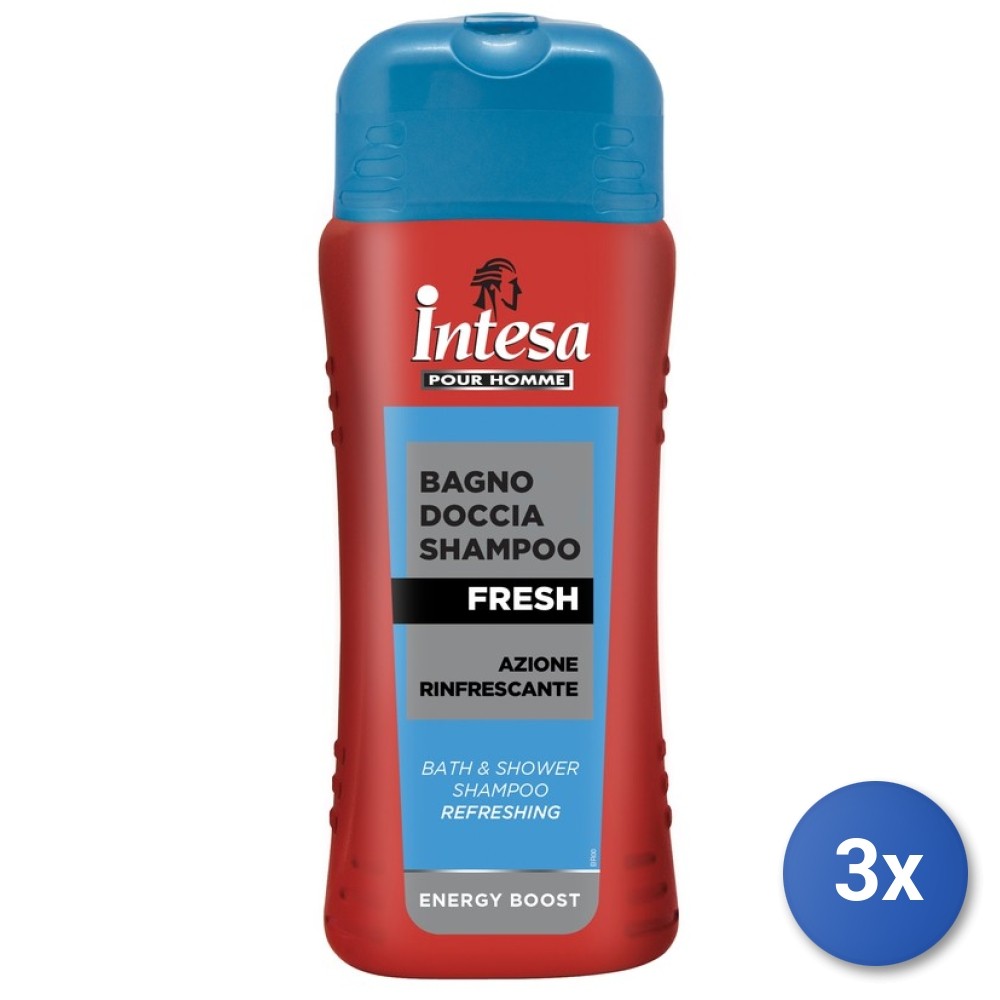 Intesa Shower Gel 500 Ml White Fresh Made In Italy