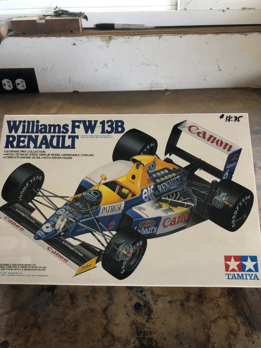 Tamiya Williams In 1/12 Scale Sports Car Toy Models & Kits for
