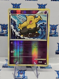 Drowzee 62/123 HGSS Pokemon Reverse Holo LP 