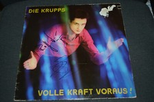 DIE KRUPPS signed autograph in person 12 " vinyl LP JÜRGEN ENGLER RALF DÖRPER