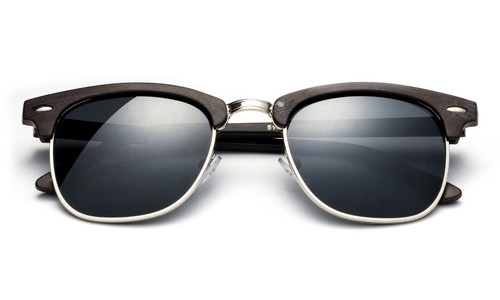 Gafas de sol clásicas Gafas de lente transparente Malcolm X Styles Retro Vintage UV 100% - Imagen 28 de 58