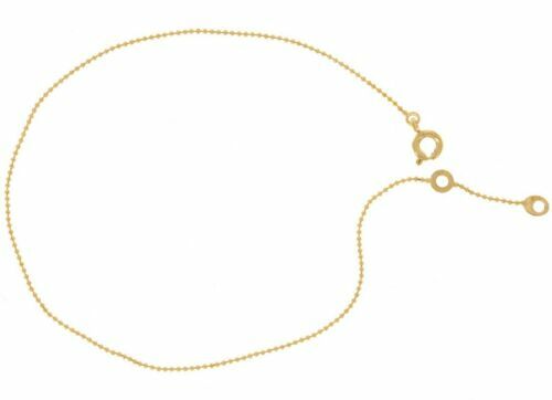 14k Real Yellow Gold Adjustable Star Charm 9 In... – QG-ANK199-9 - Foto 10