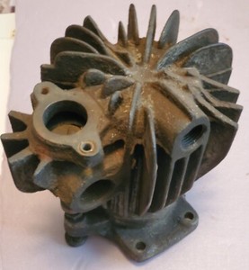 Antique Vintage Hit Miss Engine Stover Duro - Cylinder Assembly