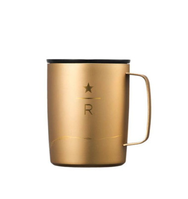 Starbucks Korea] Titanium reserve gold handle tumbler 266ml | eBay