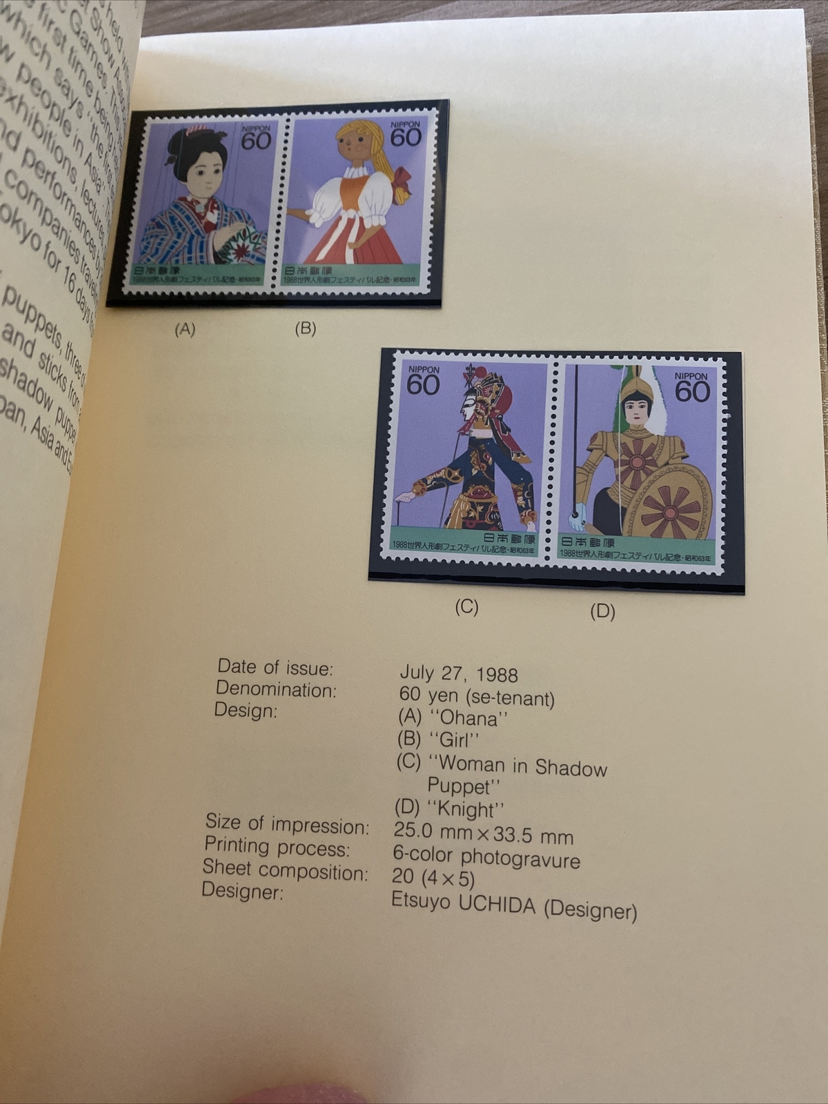 Nippon Stamp Book Ebay
