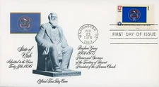 US 1677 FDC Fleetwood Utah