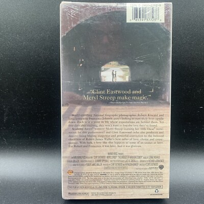 The Bridges Of Madison County VHS 1996 Sealed NEW Video Movie  