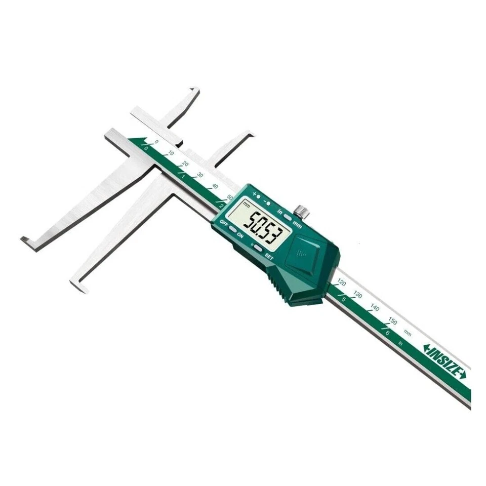 Insize 1176-150 Caliper Lower Jaw 17-150mm/0.70-6" Upper Jaw 9-150mm/0.35-6" - Image 3 of 4