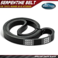 35.83 inch Serpentine Belt for Toyota 4Runner 96-00 Mitsubishi Eclipse Galant