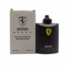 FERRARI BLACK EAU DE TOILETTE SPRAY 125 ML / 4.2 FL.OZ. (T) 