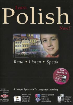 Learn Polish Now! 2007 2-Disc Set PC CD read listen speak language learning tool